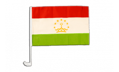 Tajikistan Car Flag - 12 x 16 inch