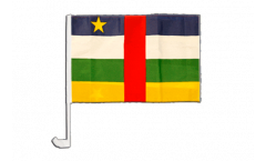 Central African Republic Car Flag - 12 x 16 inch