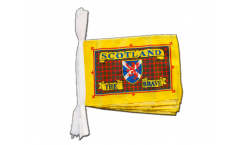 Scotland Scotland the Brave Bunting Flags - 5.9 x 8.65 inch