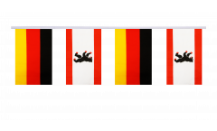 Germany - Germany Berlin Friendship Bunting Flags - 5.9 x 8.65 inch