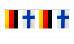 Germany - Finland Friendship Bunting Flags - 5.9 x 8.65 inch