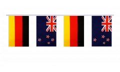 Germany - New Zealand Friendship Bunting Flags - 5.9 x 8.65 inch
