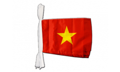 Vietnam Bunting Flags - 12 x 18 inch