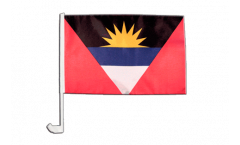 Antigua and Barbuda Car Flag - 12 x 16 inch