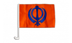 Sikhism Car Flag - 12 x 16 inch