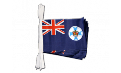 Australia Queensland Bunting Flags - 5.9 x 8.65 inch