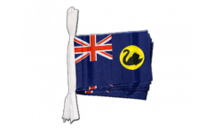 Australia Western Bunting Flags - 5.9 x 8.65 inch