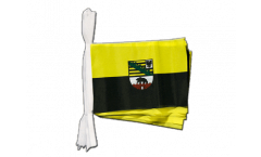 Germany Saxony-Anhalt Bunting Flags - 5.9 x 8.65 inch