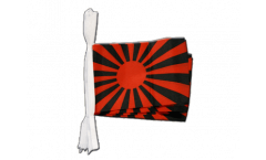 Fan red black Bunting Flags - 5.9 x 8.65 inch