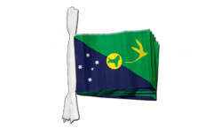 Christmas Island Bunting Flags - 5.9 x 8.65 inch