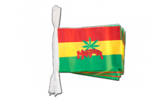 Marijuana Bunting Flags - 5.9 x 8.65 inch