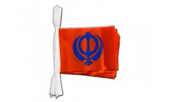 Sikhism Bunting Flags - 5.9 x 8.65 inch
