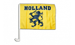 Holland Oranje Car Flag - 12 x 16 inch