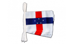 Netherlands Antilles Bunting Flags - 5.9 x 8.65 inch