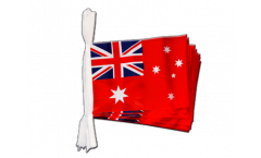 Australia Red Ensign Bunting Flags - 5.9 x 8.65 inch