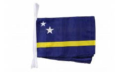 Curacao Bunting Flags - 12 x 18 inch