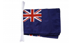 Great Britain Naval ensign Bunting Flags - 12 x 18 inch