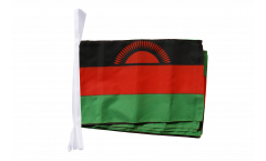 Malawi Bunting Flags - 12 x 18 inch