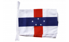 Netherlands Antilles Bunting Flags - 12 x 18 inch