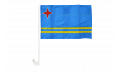 Aruba Car Flag - 12 x 16 inch