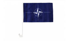 NATO Car Flag - 12 x 16 inch
