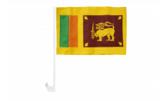 Sri Lanka Car Flag - 12 x 16 inch