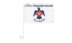 USA Thunderbirds US Air Force Car Flag - 12 x 16 inch