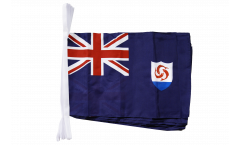 Anguilla Bunting Flags - 12 x 18 inch