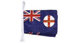 Australia New South Wales Bunting Flags - 12 x 18 inch