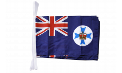 Australia Queensland Bunting Flags - 12 x 18 inch