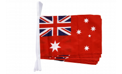 Australia Red Ensign Bunting Flags - 12 x 18 inch