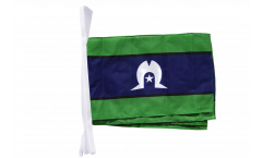 Australia Torres Strait Islands Bunting Flags - 12 x 18 inch