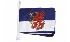 Pomerania Bunting Flags - 12 x 18 inch