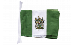 Rhodesia Bunting Flags - 12 x 18 inch