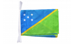 Solomon Islands Bunting Flags - 12 x 18 inch