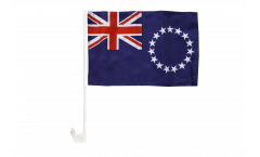 Cook Islands Car Flag - 12 x 16 inch