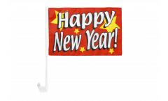 Happy New Year Car Flag - 12 x 16 inch