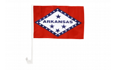 USA Arkansas Car Flag - 12 x 16 inch