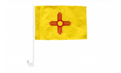 USA New Mexiko Car Flag - 12 x 16 inch