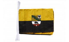 Germany Saxony-Anhalt Bunting Flags - 12 x 18 inch