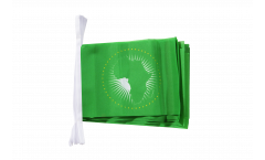 African Union AU Bunting Flags - 5.9 x 8.65 inch