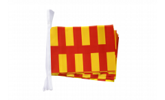 Great Britain Northumberland Bunting Flags - 5.9 x 8.65 inch