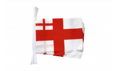 United Kingdom White Ensign 1702-1707 Bunting Flags - 5.9 x 8.65 inch