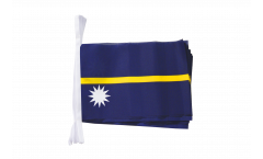 Nauru Bunting Flags - 5.9 x 8.65 inch