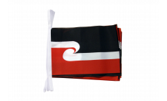 New Zealand Maori Bunting Flags - 5.9 x 8.65 inch