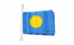 Palau Bunting Flags - 5.9 x 8.65 inch