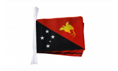 Papua New Guinea Bunting Flags - 5.9 x 8.65 inch