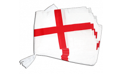 England St. George Bunting Flags - 12 x 18 inch