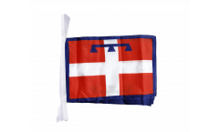 Italy Piedmont Bunting Flags - 12 x 18 inch