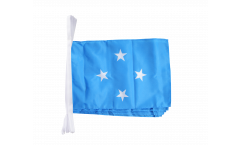 Micronesia Bunting Flags - 12 x 18 inch